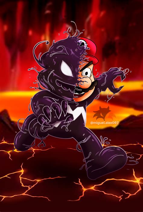 Mario Venom By Migeru0097 On Deviantart