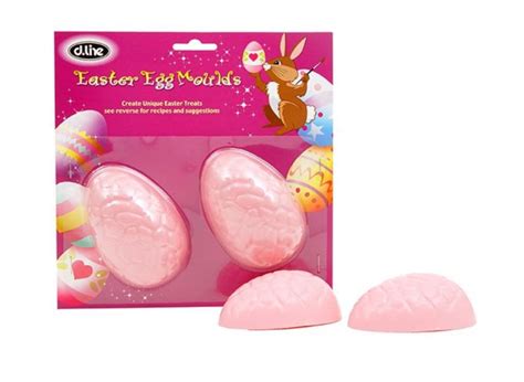 small crinkle easter egg mould