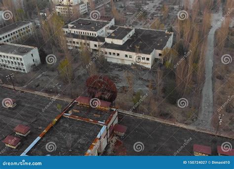 Ghost Town Pripyat Near Chernobyl Npp Ukraine Stock Image Image Of
