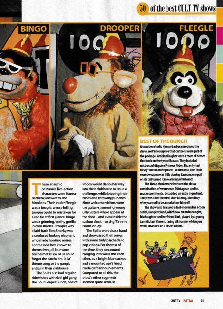 The Banana Splits Adventure Hour Yours Retro 50 Greatest Cult Tv Magazine Pictorial [united