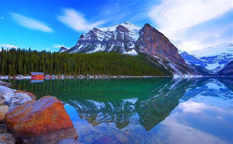 Lake Louise Banff National Park Alberta Canada Blue Beautiful