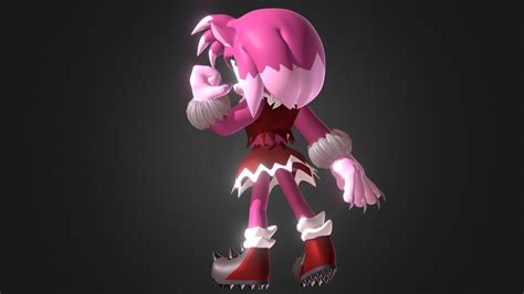Amy The Werehog Download Free 3d Model By Terraxy 2115d09 Sketchfab