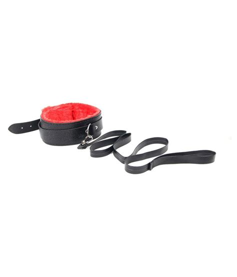 kamuk life black red leather bdsm bondage sex toy kit for adult party fun honeymoon couples sm