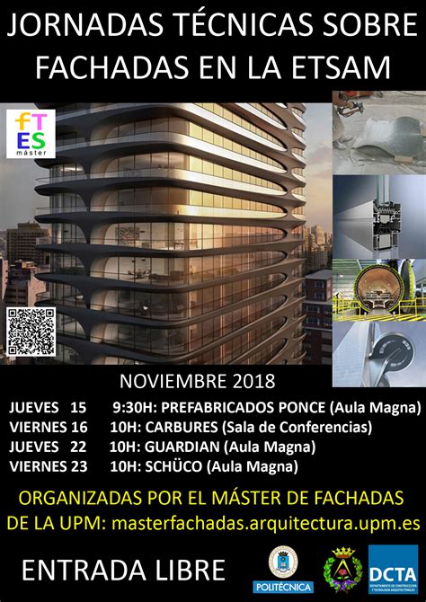 With approximately 265 fields of study that covers its masters and phd programmes, sgs helps to. Jornadas técnicas sobre fachadas. Entrada libre ...