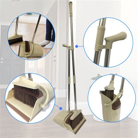 Klean Kit Broom And Dustpan Set Soft Or Hard Surface Broom Set