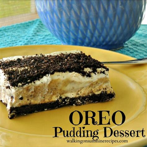 This oreo dessert is super easy to make so anyone can make it at home. How to Make an Easy Oreo Pudding Dessert Recipe