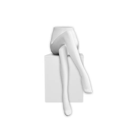Ladies Mannequin Legs Display Sitting Acme Display