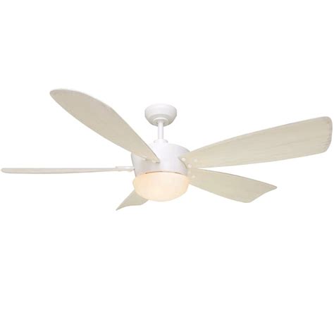 Harbor Breeze Saratoga 60 In White Indoor Ceiling Fan With Light And