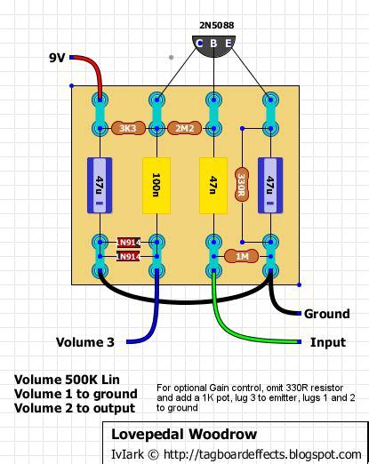 A Large Online Repository Or Library Of Guitar Pedal Schematics