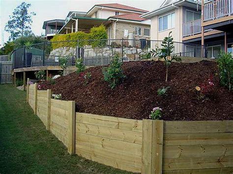 Wallshow To Build Wood Retaining Wall With Plain Color How To Build