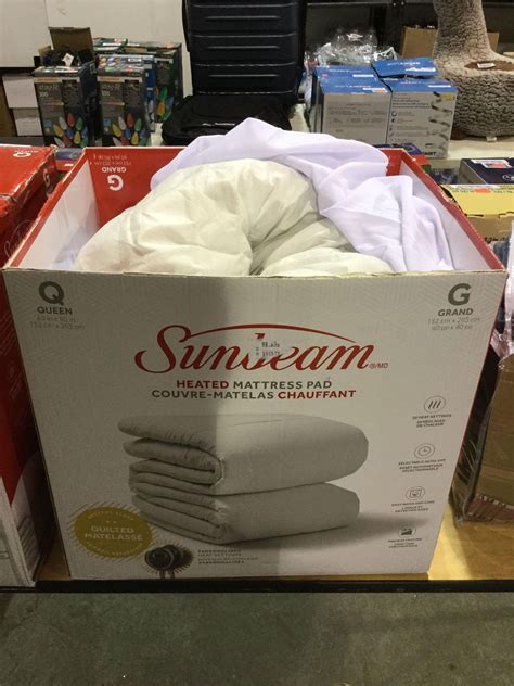 Get your team aligned with all the tools you need. Sunbeam Queen Size Heated Mattress Pad - A D Auction Depot ...