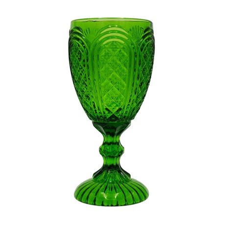 Carousel Goblet Olive Green Mtb Event Rentals