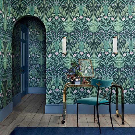 Cole And Son Bluebell Wallpaper Botanicals Uk