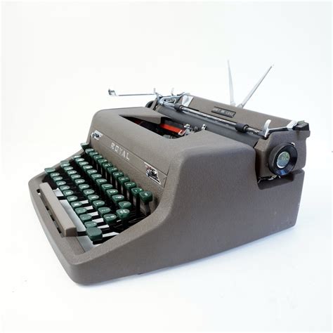 Royal Quiet Deluxe Typewriter 1951 My Cup Of Retro Typewriter Store