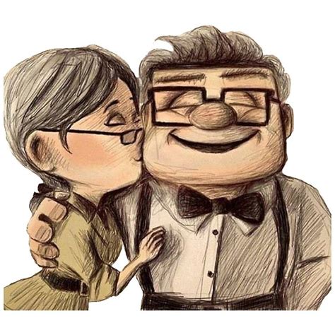 Carl And Ellie Art Print For Sale By Jeremyirons Disney Amor Frases De Aniversario Una