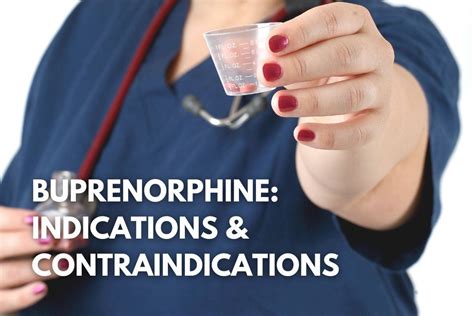 Buprenorphine What Are The Indications And Contraindications