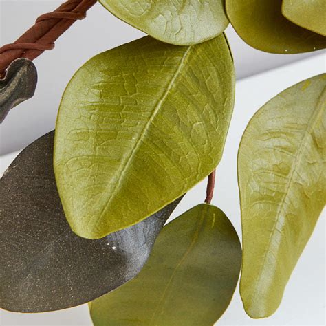 artificial magnolia leaves garland artificial greenery floral supplies craft supplies