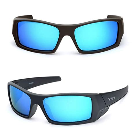 Unisex Ranger Rectangular Sports Sunglasses Italian Made Corning Natural Glass Lens Sunglasses
