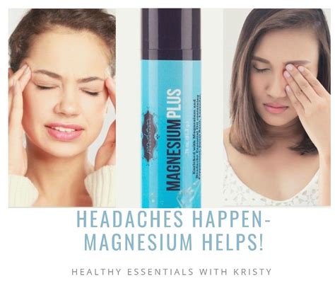 Magnesium For Headaches Skin Relief Healthy Cosmetics Jordan Essentials