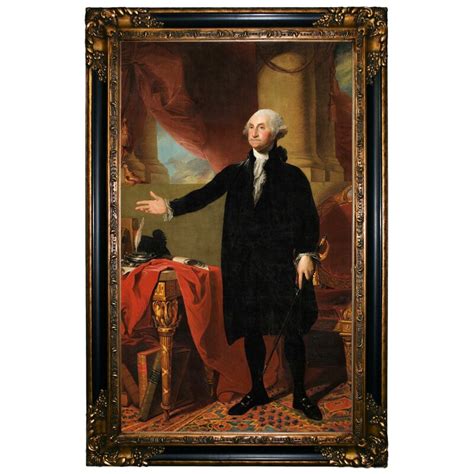 Darby Home Co George Washington Standing 1797 By Gilbert Stuart