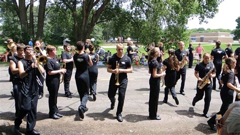 Osceola High School Marching Band Blaine 62919 Youtube