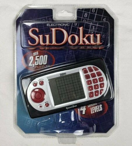 Sudoku Game By Excalibur Electronics New Ebay