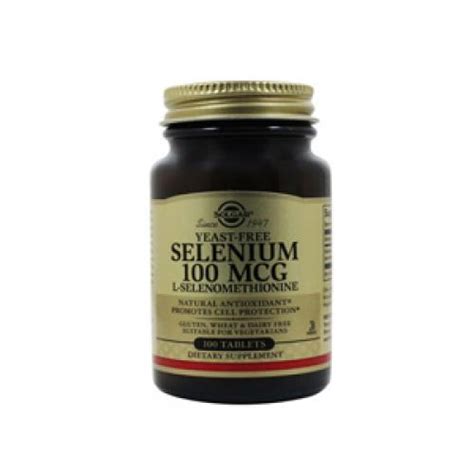 Solgar Selenium 100 Mcg 100 Tablets