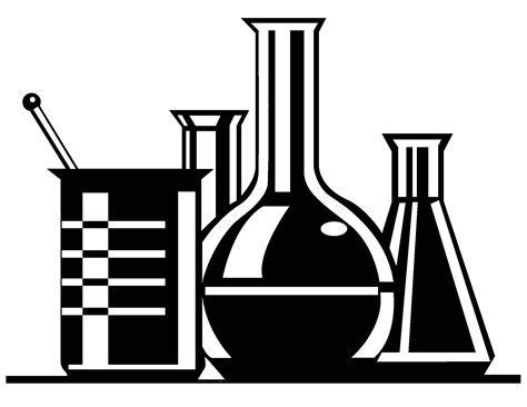 Black And White Science Clip Art Clipart Best