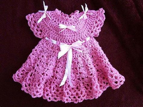 Easy Crochet Baby Dress Pattern Girls Dress Patterns For Kids