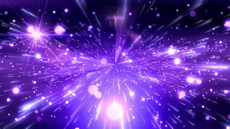 4k Space Stars Purple Blue Moving Background Aavfx
