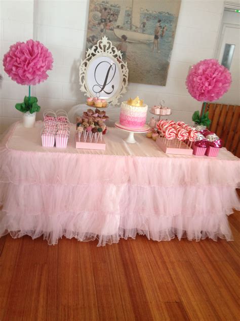 Variations include cupcakes, cake pops, pastries, and tarts. 1st Birthday Cake Table | Cake table decorations birthday