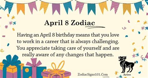 April 8 Zodiac Is Aries Birthdays And Horoscope Zodiacsigns101