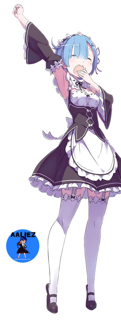 Re Zero Png Rem Y Ram Png Image With Transparent Back