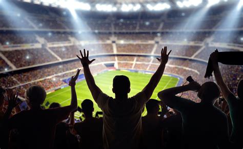 Soccer Fans At Stadium Stock Photo Download Image Now Istock