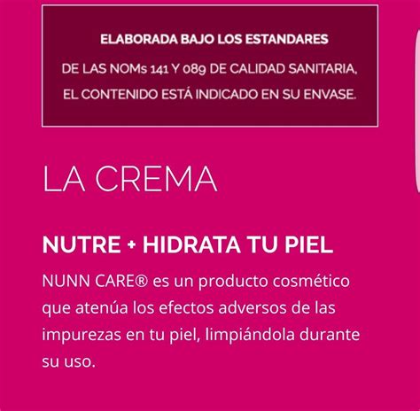 Don't expose your eye to irritants such as grime, dust and wind during the first few weeks after surgery. Crema Nunn Care Original - $ 298.00 en Mercado Libre