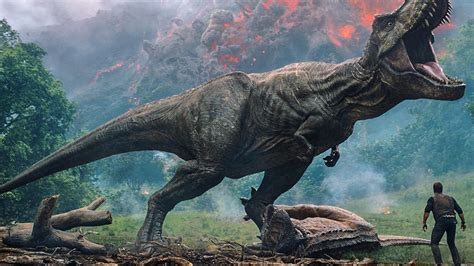 Jurassic World Fallen Kingdom Review Detonates Dino Might But Not