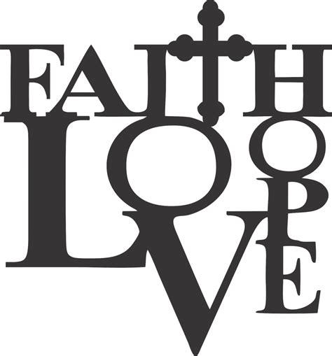 Faith Love Hope Faith Love Hope Logo Transparent Cartoon Jingfm