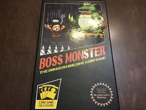 Boss Monster The Dungeon Building Card Game Review