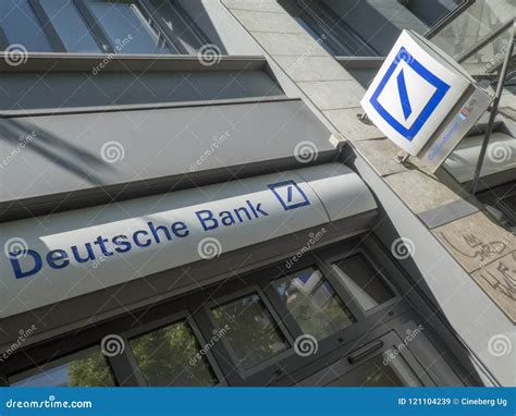 Deutsche Bank Branch Editorial Stock Image Image Of Branch 121104239