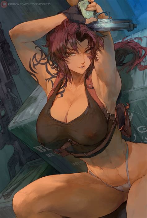 Revy Black Lagoon By Cutesexyrobutts Hentai Foundry