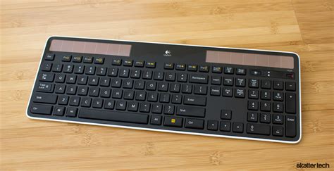 Logitech Solar Wireless Keyboard K750 Review Skatter