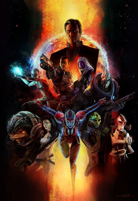 Impresionante Fan Art De Mass Effect 2 El Blog De Topofarmer