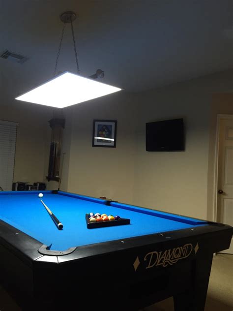 Led Panel Lights For 78 910 Ft Pool And Billiard Tables