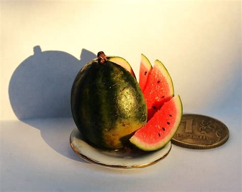 Dolls And Miniatures Art And Collectibles Miniature 112 Watermelon