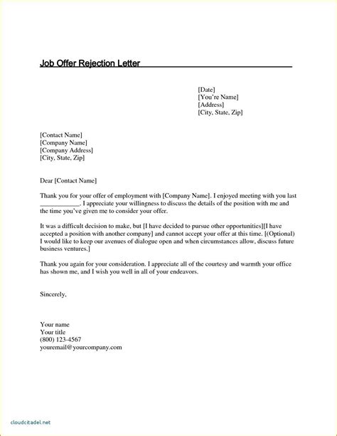 I've reviewed the job offer letter in . How To Respond To A Job Offer Sample - Job Retro