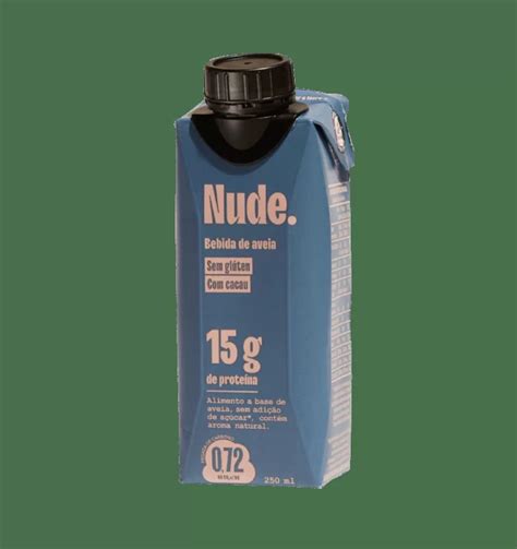 Bebida Proteica Nude G Leite De Aveia Sabor Cacau Nude