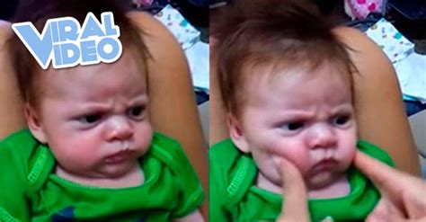Viral Video The Cutest Angry Baby
