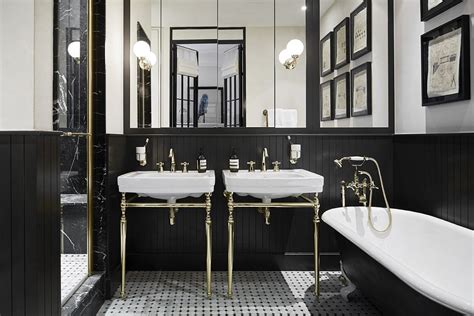 Ideas For A Glamorous Black And Gold Bathroom Home And Decor Singapore