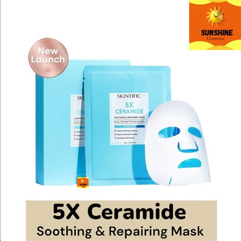 Skintific 5x Ceramide Soothing And Repairing Mask Lazada Indonesia