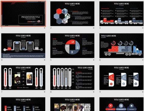 Carbon Texture Powerpoint 104440